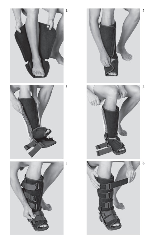Orteză de gleznă pentru înlocuirea gipsului - Walker Boot, 1 buc, medi Gmbh