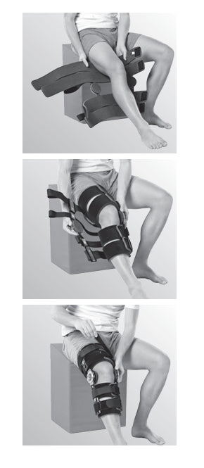 Orteză de genunchi cu limitare flexie/extensie - Rom telescopic, 1 buc, medi Gmbh