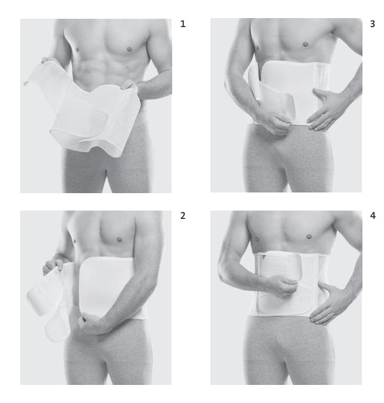 Suport după operaţii la nivelul toracelui - protect. Abdominal Support, 1 buc, medi Gmbh