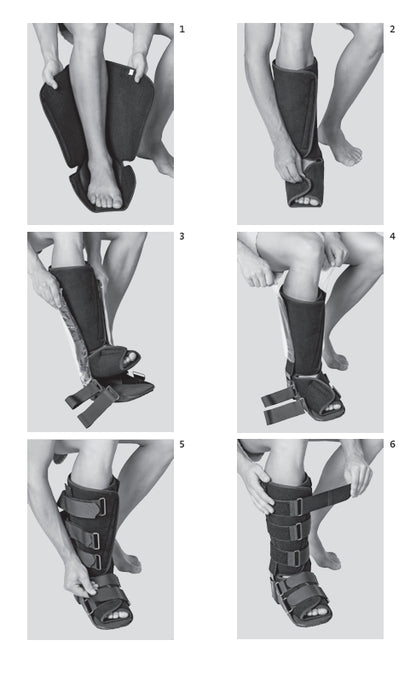 Orteză de gleznă pentru înlocuirea gipsului - Walker Boot, 1 buc, medi Gmbh