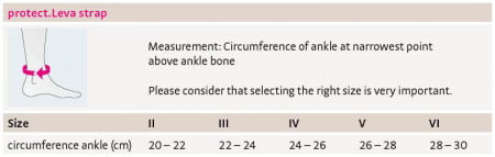 Orteză de gleznă - protect. Leva strap, 1 buc, medi Gmbh